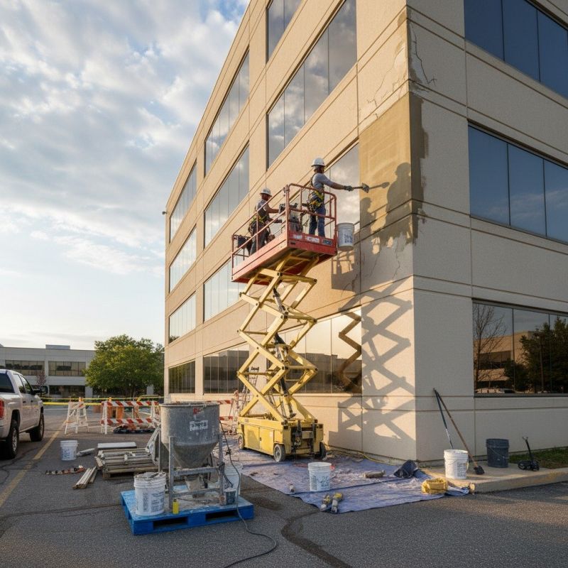 Stucco Repair And Painting