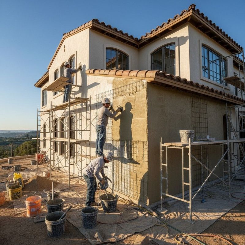 Residential Stucco Service